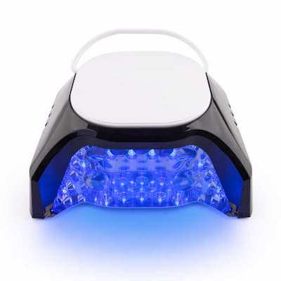 secador de uñas ULTRAVIOLETA inalámbrico portátil de las lámparas de luz LED del poder más elevado 96W con el salón