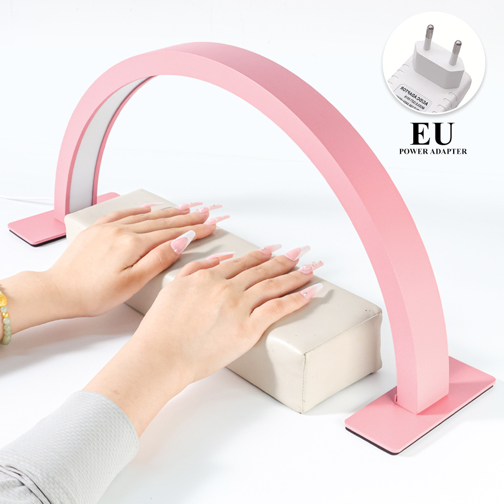 Half-Moon LED Manicure Desk Lamp