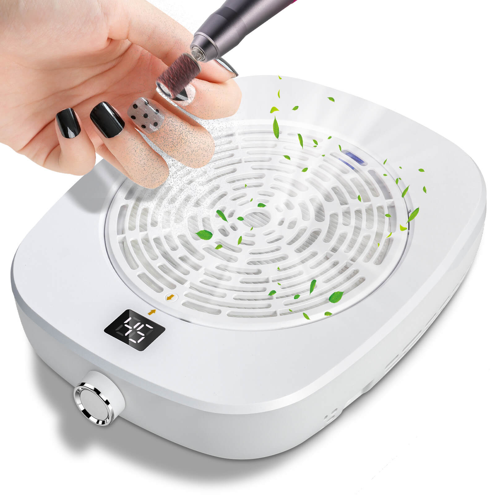 Professional Nail Vacuum with LCD Display