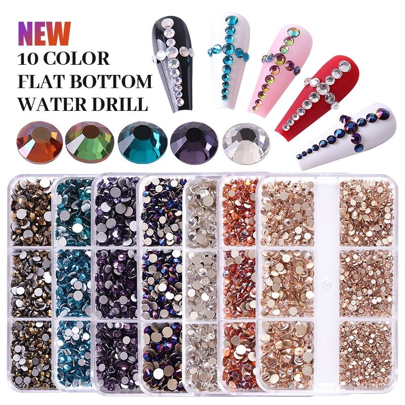 Flatback Nail Rhinestones Kit (SS4-SS16)