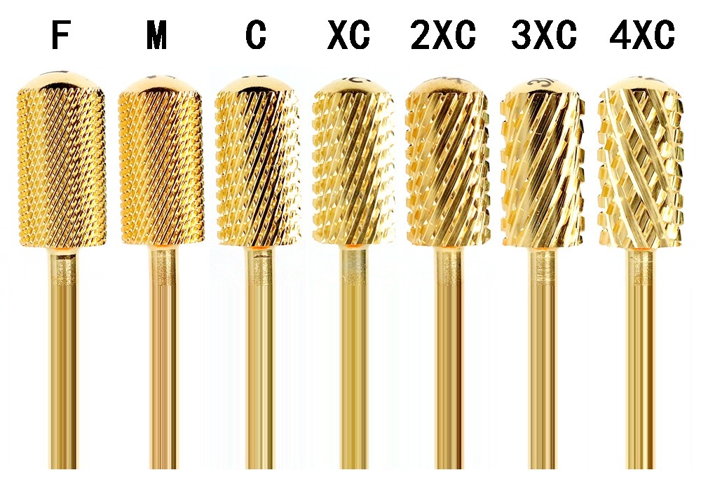 7 Grit Options Nail Drill Bit (F/M/C/XC/2XC/3XC/4XC)
