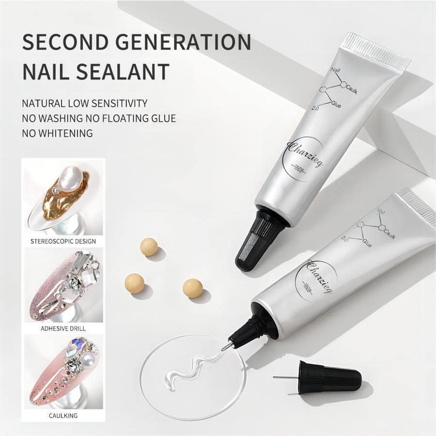 Precision Tip Nail Art Glue for Rhinestones & Pearls