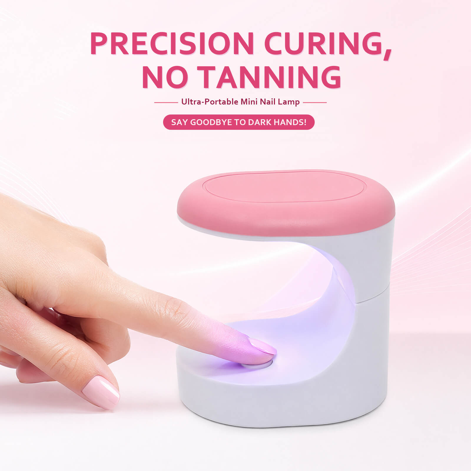 16W Mini Portable LED/UV Nail Lamp