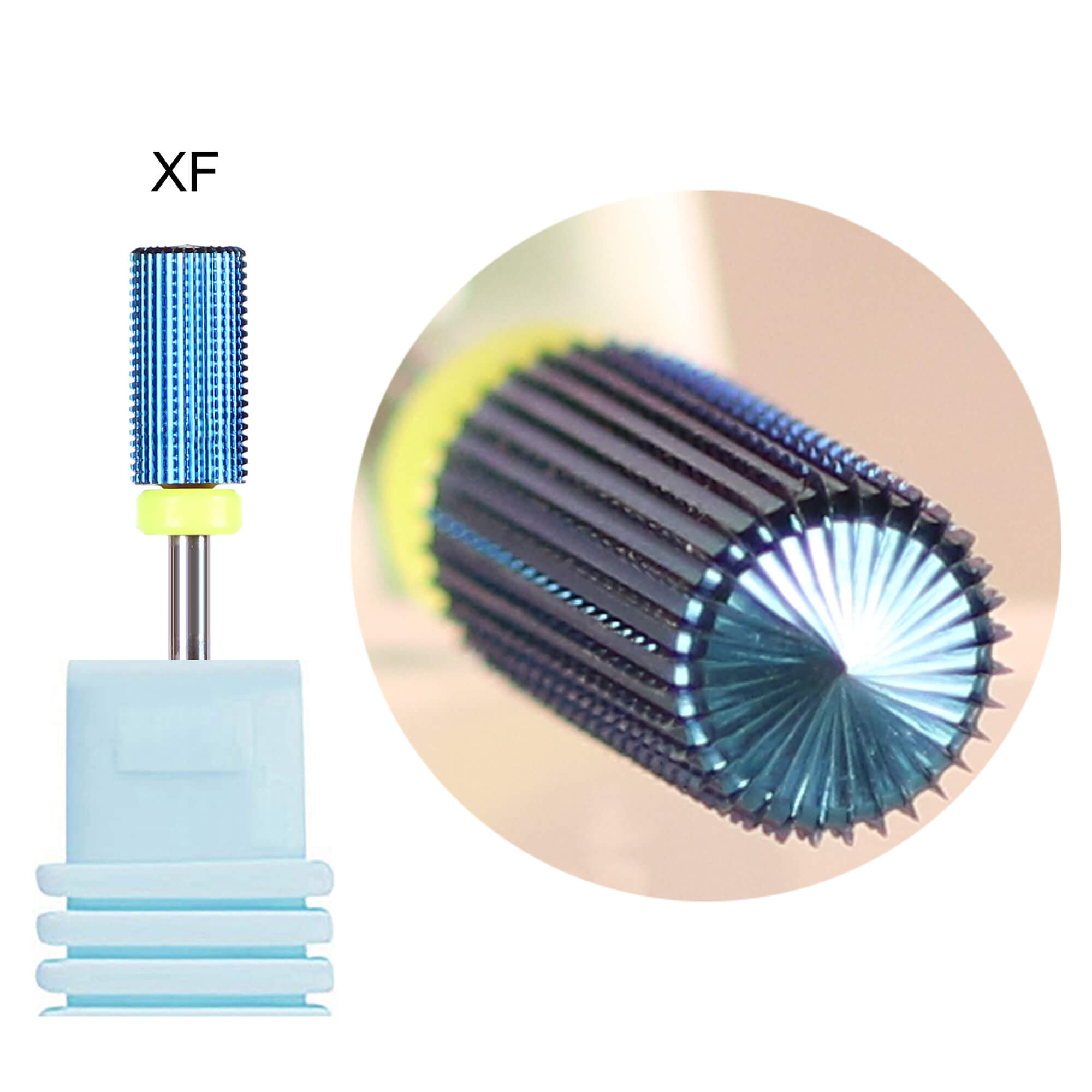 Professional Salon 3-in-1 Cross Cut Nail Drill Bit