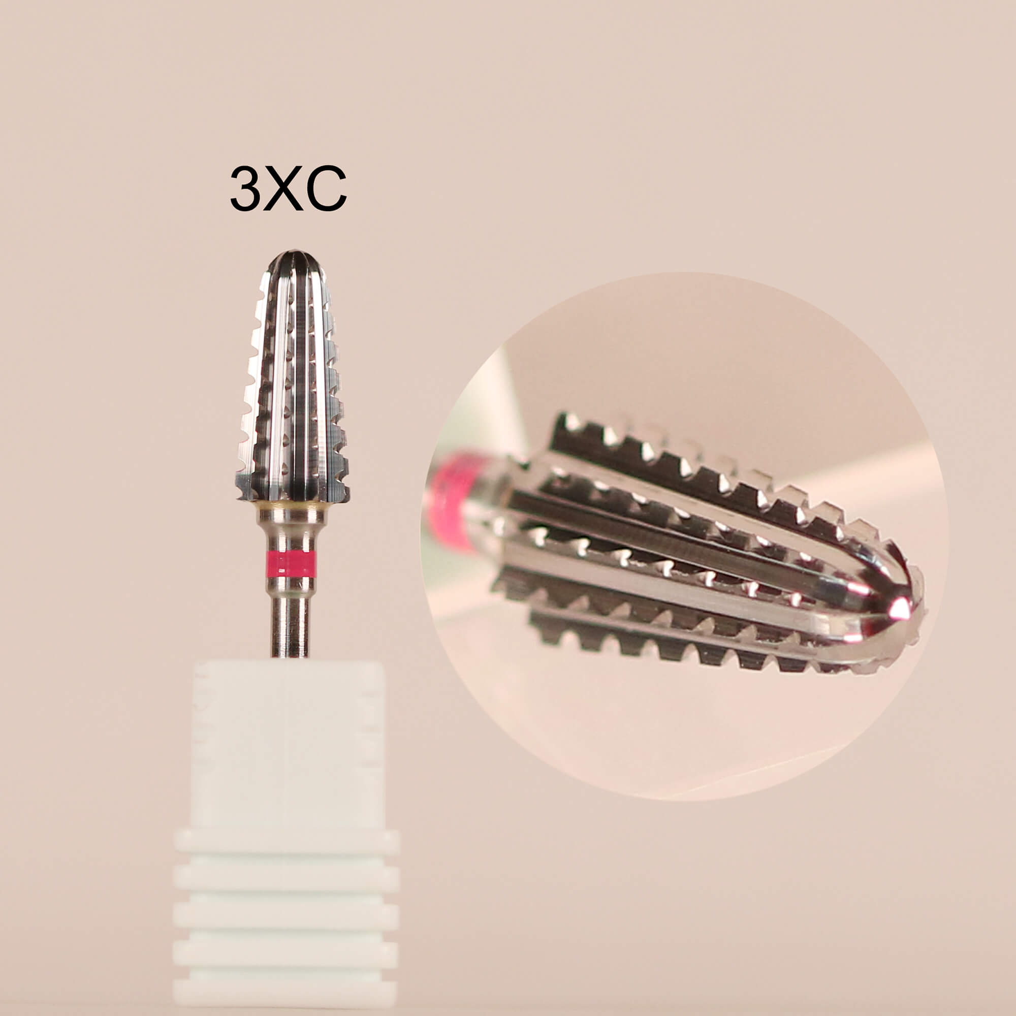 Tungsten Carbide Cross Cut for Salon Acrylic Removal
