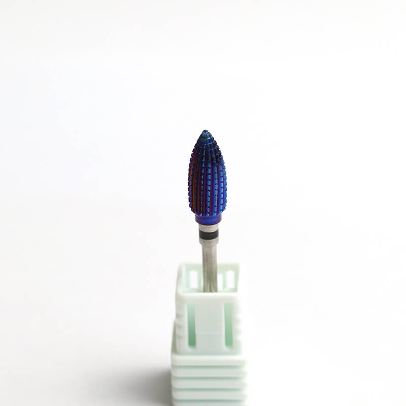 Rainbow Flame Tungsten Carbide Nail Drill Bit