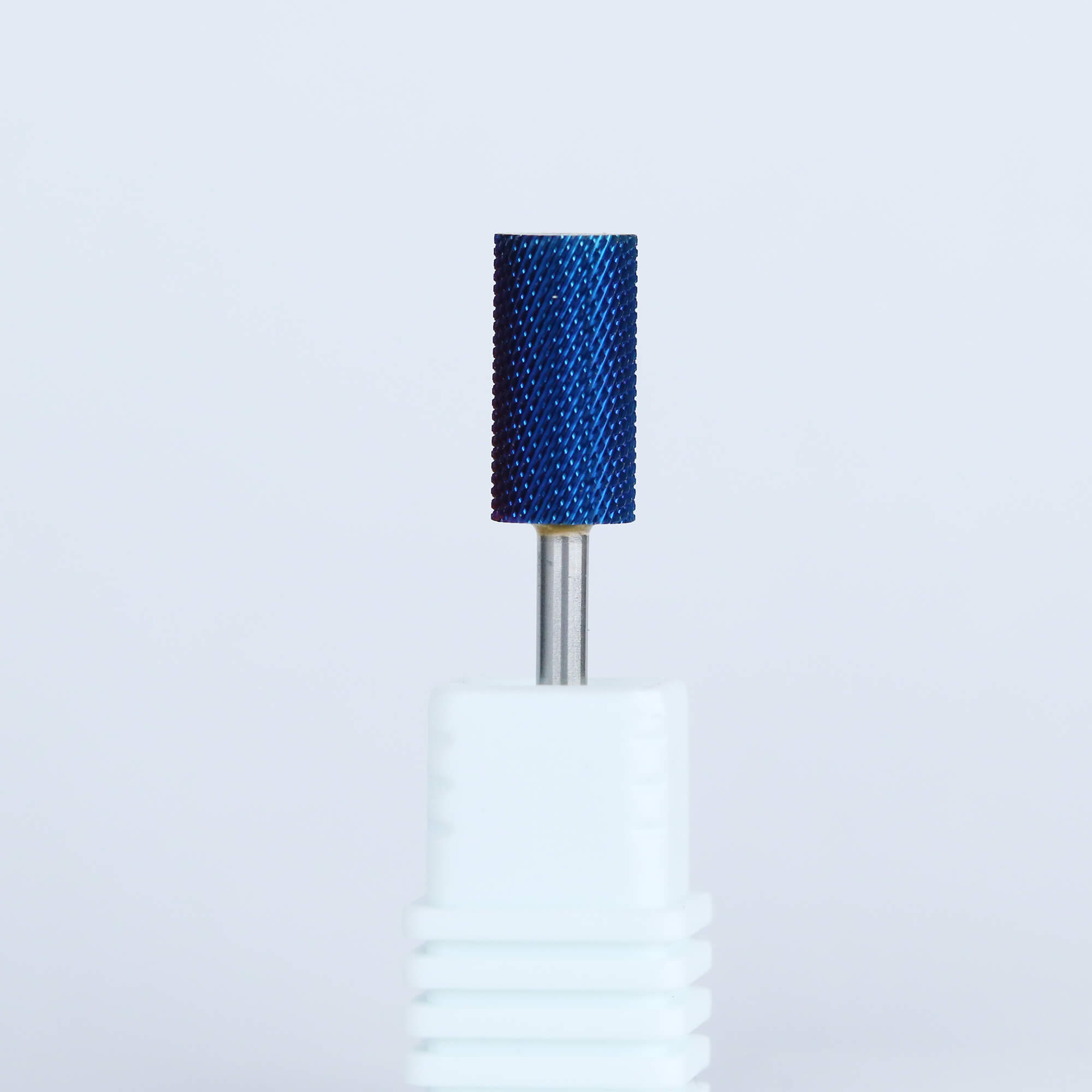 3PCS Cross Cut Blue Rainbow Tapered Barrel Nail Drill Bit