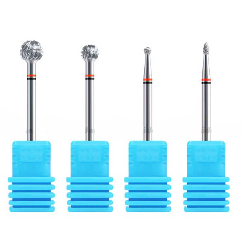 3 Grit Tapered Barrel Bits for Acrylic Gel Removal